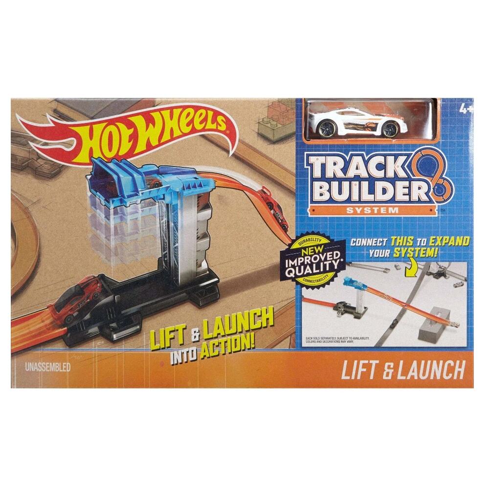 Hot Wheels DJD66 Track Builder System Lift & Launch Replacement Part Base Piece - Picture 6 of 6